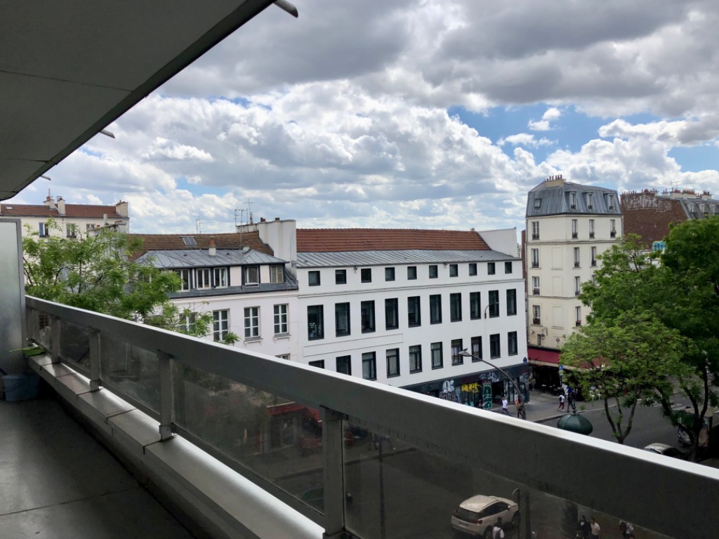 Paris 19 - Belleville - 4 pièces avec balcon