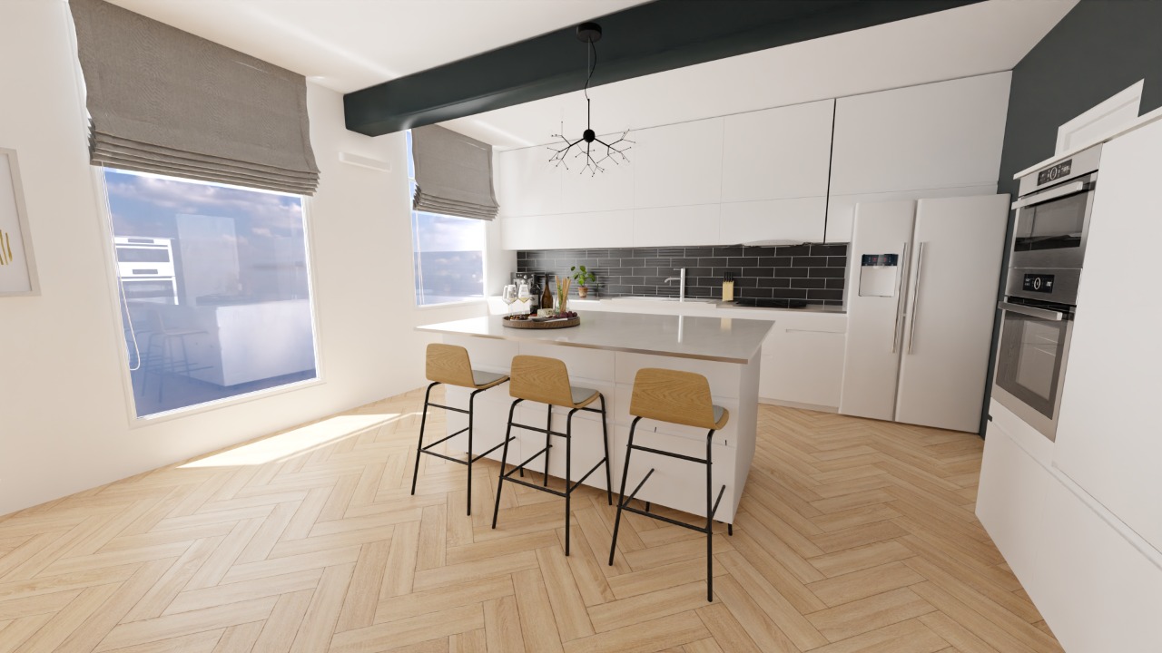 Appartement  renover 3 chambres garage et caves  Photo 2 - Paris Lille Immobilier