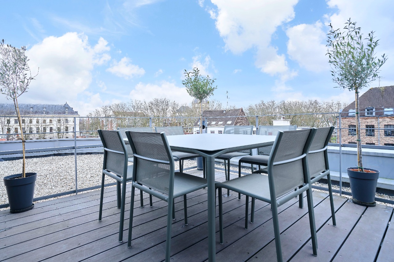 Exceptionnel  appartement dernier etage terrasses et parking Photo 9 - Paris Lille Immobilier