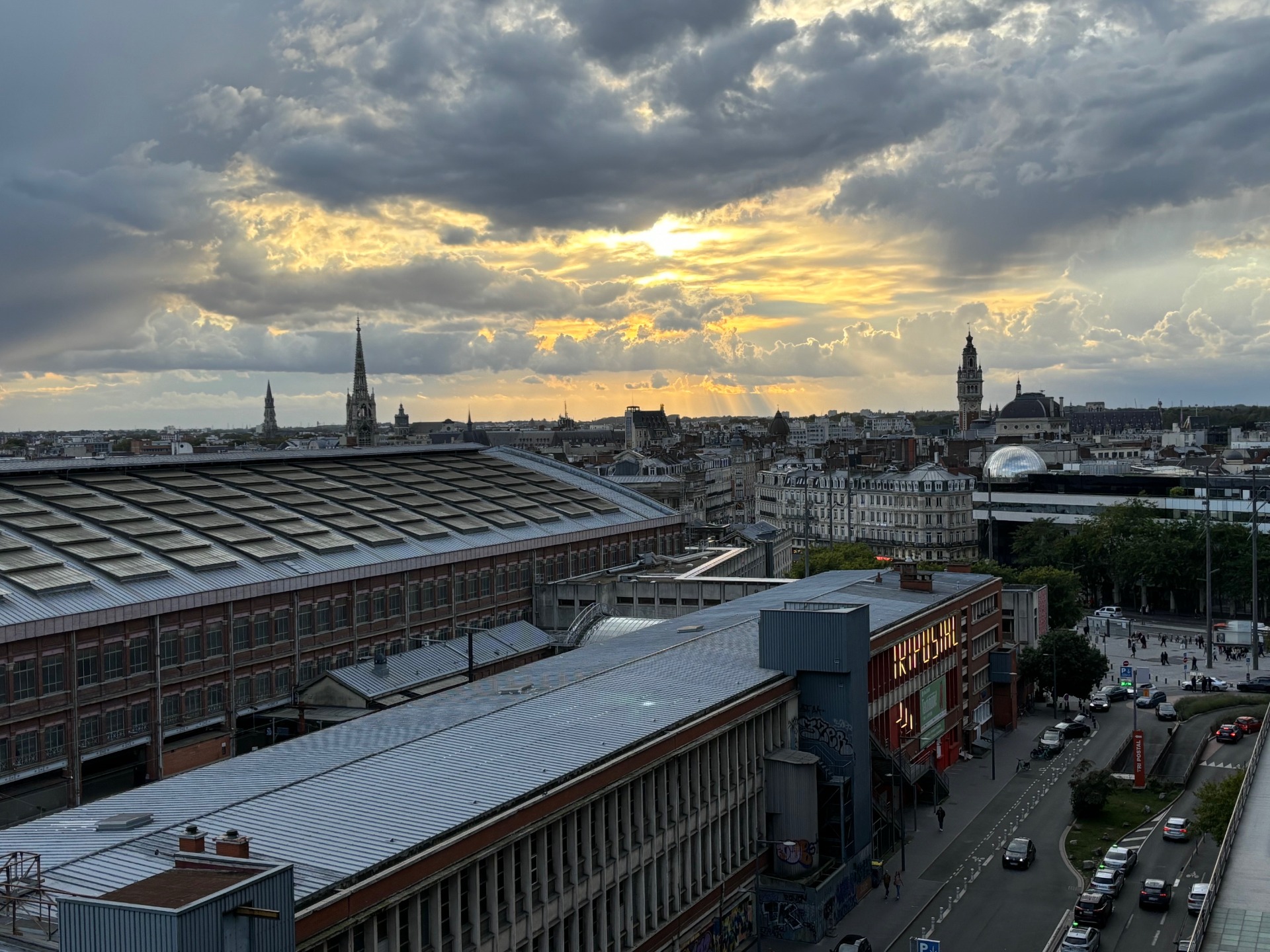 Euralille Vue incroyable pour ce type 2 avec parking